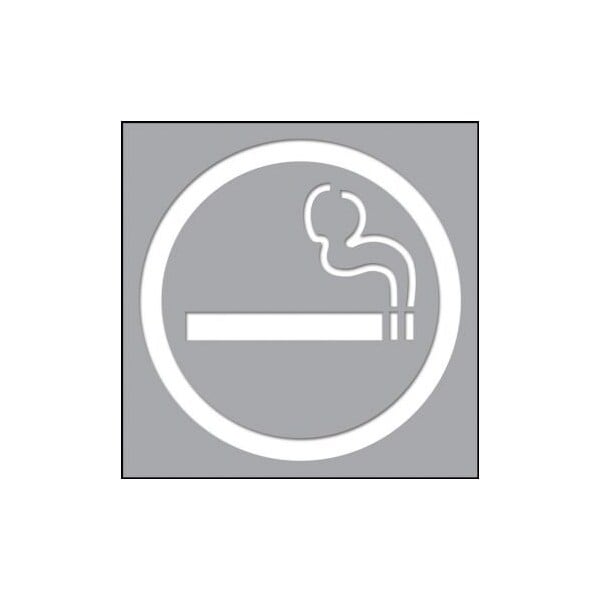 Accuform 3 in W x 3 in H, Engraved Plastic PSG325GY - main